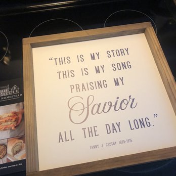 The Homestead - Sign from gift shop - Bakeries Near Me - West Lafayette, Indiana
