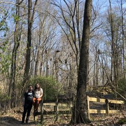 Blackhand Gorge State Nature Preserve - On the first look out from the bike trail