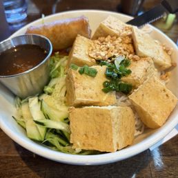 G8. Crispy Fried Tofu Rice/Noodle