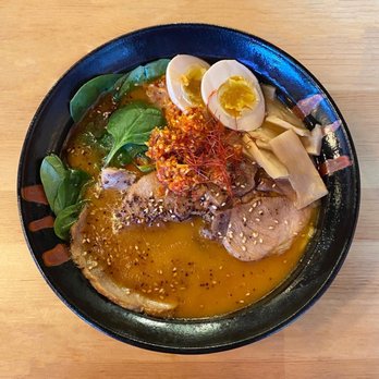 WAYA Japanese Izakaya - Spicy Double Char Siu Tonkotsu Miso - Japanese Near Me - Dallas, Texas WAYA Japanese Izakaya - Spicy Double Char Siu Tonkotsu Miso - Japanese Near Me - Dallas, Texas