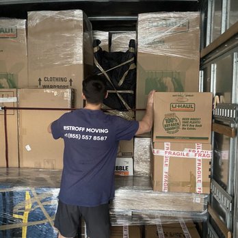 Bystroff Moving - Securing the boxes and furniture. - Movers Near Me - San Francisco, California Bystroff Moving - Securing the boxes and furniture. - Movers Near Me - San Francisco, California
