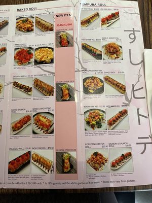 Menu photo 1 Starfish Sushi Los Angeles, CA Menu photo 1 Starfish Sushi Los Angeles, CA