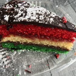 LG's Pizza & Pasta - Italian Rainbow Cake