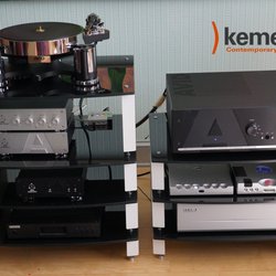 Kemela Contemporary Audio - AVID Acutus Turntable & SIgsum Amp, Melco Music Library, Chord Elect. M-Scaler & HUGO TT2 & ISOL-8 Substation LCX Power Conditioner