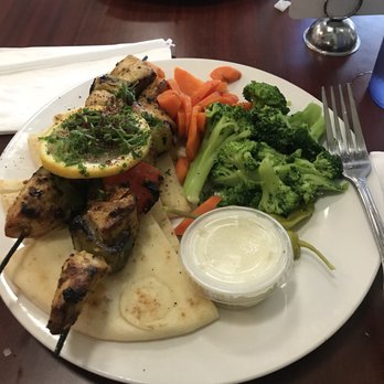 John's Kabob - 1. Chicken Kabob Plate - Mediterranean Near Me - Monterey Park, California