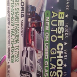 Best Choice Auto Glass - Business card