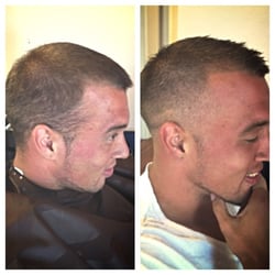 Parrydise Salon And Spa - Before  / after men's cuts $15.00