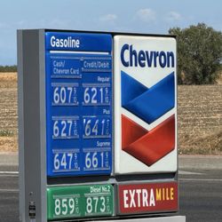 Chevron - Gas prices in California on 09/06/2026. I forgot how expensive gas is in California