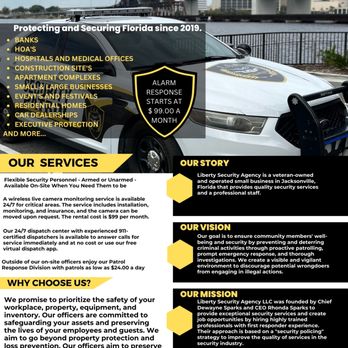 Liberty Security Agency - Security Services Near Me - Jacksonville, Florida Liberty Security Agency - Security Services Near Me - Jacksonville, Florida