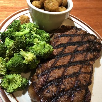 K-BOB's Steak House Ruidoso - Okra was good.  Broccoli meh.  Steak was perfect. - Steakhouses Near Me - Ruidoso, New Mexico