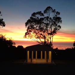 Ace Surfboards - PLNU amphitheater glorious sunset.