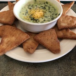 New Anchor Inn - Our appetizer was spinach and artichoke dip. This was actually divine