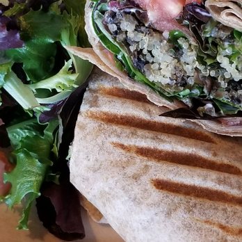 Eat Real Cafe - Vegan wrap - New American Near Me - Valencia, California Eat Real Cafe - Vegan wrap - New American Near Me - Valencia, California