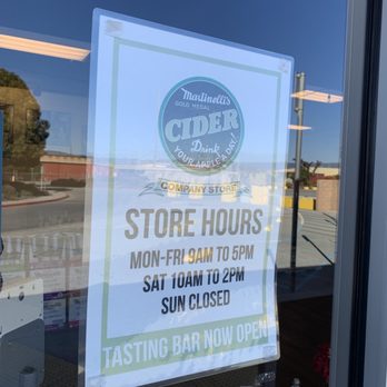Martinelli's Company Store - Hours of operation - Souvenir Shops Near Me - Watsonville, California