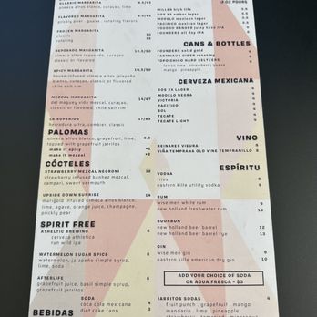 Donkey Taqueria - Drinks - Bars Near Me - Grand Rapids, Michigan