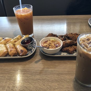 Cancoon Thai Restaurant - Egg roll and fish cake appetizers, Thai iced coffee and tea - Thai Near Me - Bellflower, California Cancoon Thai Restaurant - Egg roll and fish cake appetizers, Thai iced coffee and tea - Thai Near Me - Bellflower, California