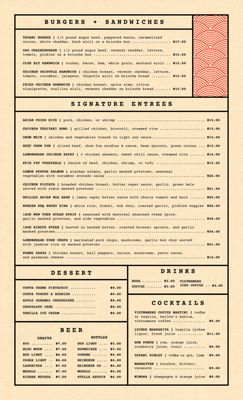 Menu photo 4 Bar Tatami Livermore, CA