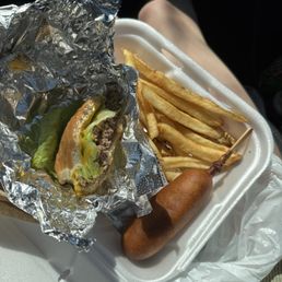 Big Double Hamburger meal