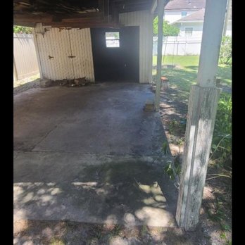 Junk Liberty - This carport was filled to the rafters with junk. Neighbors were threatening calling code enforcement. - Junk Removal & Hauling Near Me Junk Liberty - This carport was filled to the rafters with junk. Neighbors were threatening calling code enforcement. - Junk Removal & Hauling Near Me