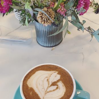 Flat White Coffee - Spanish latte - Cafes Near Me - Cypress, California