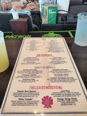 Menu photo 2 Sandbar Delray Beach, FL