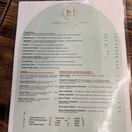 Menu Menu