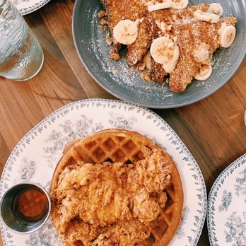 Virtue Restaurant - Lunch Rations Chicken and Waffles, Sweet Rations Crunchy French Toast - Southern Near Me - Chicago, Illinois Virtue Restaurant - Lunch Rations Chicken and Waffles, Sweet Rations Crunchy French Toast - Southern Near Me - Chicago, Illinois