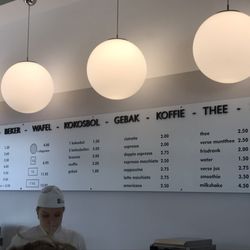 De IJssalon - Menu