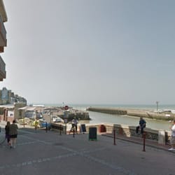 Le Grand Large - Full disclosure - I lifted this from Google Street View! - You can see that the view over the fishing boats is stellar.