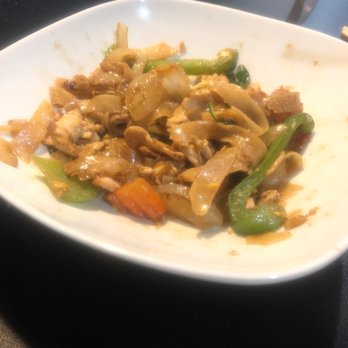 Thai Bistro - Drunken noodles (partially eaten ) - Thai Near Me - Bartlett, Tennessee Thai Bistro - Drunken noodles (partially eaten ) - Thai Near Me - Bartlett, Tennessee