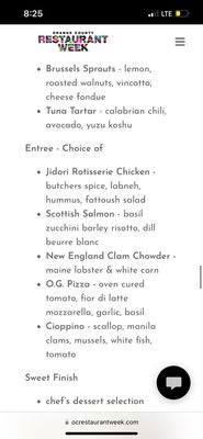 Menu photo 7 Bluegold Huntington Beach, CA