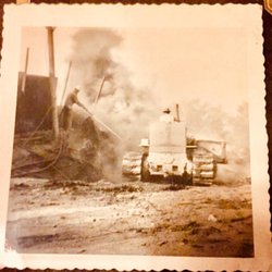 Whitener & Sons Excavating - Circa 1952, Sawmill Poyen area