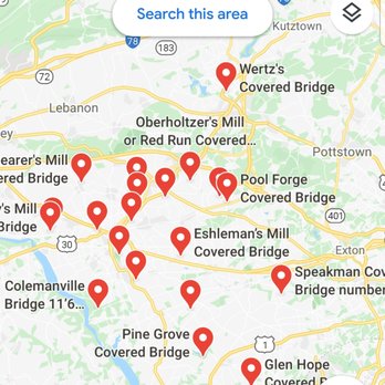 Discover Lancaster - Search Google Maps for "Covered Bridges of Lancaster County" and you'll get a map with all of them; you can then to navigate to each one. - Visitor Centers Near Me - Lancaster, Pennsylvania