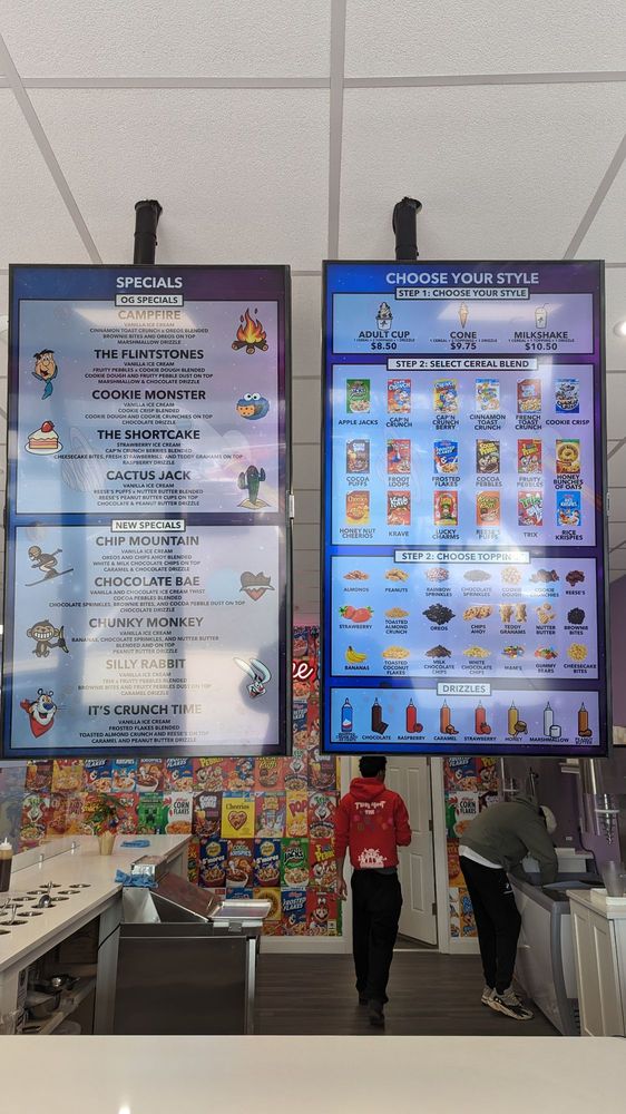 MILKY WAYS ICE CREAM & CEREAL BAR Updated June 2024 812 Wheeler Rd