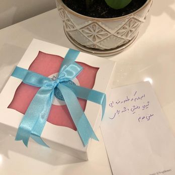 ZoZoBaking - a plant in a pot and a note on a table - Bakeries Near Me - Simi Valley, California