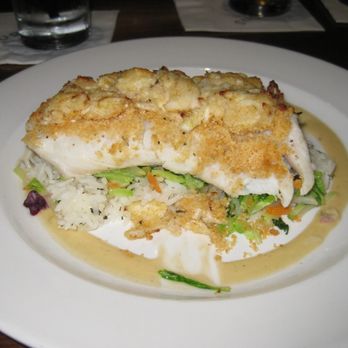 Burtons Grill & Bar - crab crusted haddock (small portion) - New American Near Me - Sterling, Virginia Burtons Grill & Bar - crab crusted haddock (small portion) - New American Near Me - Sterling, Virginia