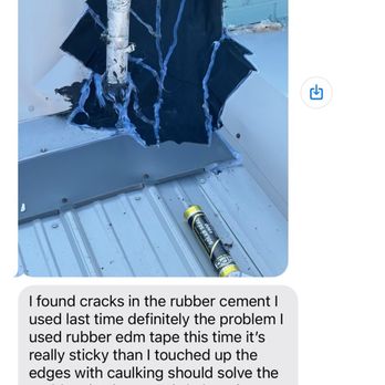 JNH Builders - Failed attempts at the leak before covering vent pipe. - Roofing Near Me - Malvern, Ohio JNH Builders - Failed attempts at the leak before covering vent pipe. - Roofing Near Me - Malvern, Ohio