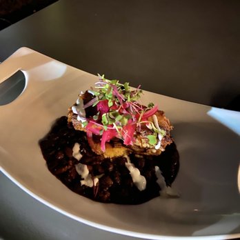 Different Pointe of View - Seared Berkshire Pork Belly - New American Near Me - Phoenix, Arizona Different Pointe of View - Seared Berkshire Pork Belly - New American Near Me - Phoenix, Arizona