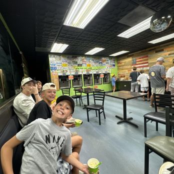 Original Yogurt Shack - Kids enjoying their frozen yogurt - Ice Cream & Frozen Yogurt Near Me - Carlsbad, California