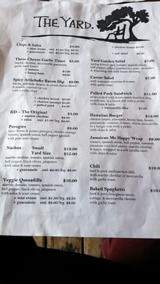Menu photo 3 The Yard Cafe Vancouver, BC