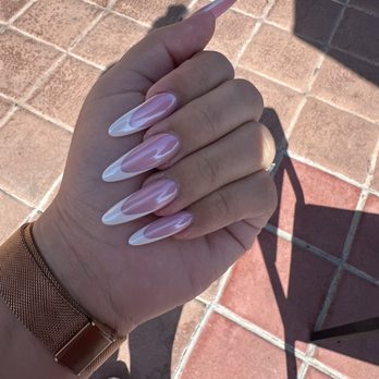 Kai Nails & Spa - Chrome frenchies - Nail Salons Near Me - San Diego, California Kai Nails & Spa - Chrome frenchies - Nail Salons Near Me - San Diego, California