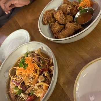 Koh Lipe - Pla Goong (Salad) and Tom Yum Chicken Wings - Thai Near Me - Scarborough, Ontario Koh Lipe - Pla Goong (Salad) and Tom Yum Chicken Wings - Thai Near Me - Scarborough, Ontario