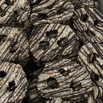 Candy Mensch - Chocolate and crunch coated pretzels - Coffee & Tea Near Me - Los Angeles, California