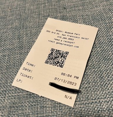 Museum Parc Garage - near Moscone Center by null