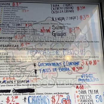 Taqueria Garnachitas - Menu - Mexican Near Me - Gardendale, Alabama Taqueria Garnachitas - Menu - Mexican Near Me - Gardendale, Alabama