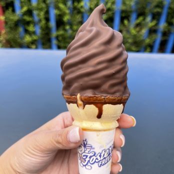 Fosters Freeze - Vanilla ice cream cone (dipped) - Ice Cream & Frozen Yogurt Near Me - Milpitas, California Fosters Freeze - Vanilla ice cream cone (dipped) - Ice Cream & Frozen Yogurt Near Me - Milpitas, California