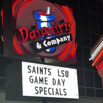 Daiquiris & Company - Signage - Drive-Thru Bars Near Me - New Orleans, Louisiana Daiquiris & Company - Signage - Drive-Thru Bars Near Me - New Orleans, Louisiana