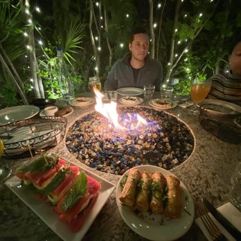 Zaytoon - Fire pit - outdoor seating - Lebanese Near Me - Santa Barbara, California Zaytoon - Fire pit - outdoor seating - Lebanese Near Me - Santa Barbara, California