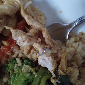 Thai Station - Went to Thai station at 12:30 with my grandmother I took my grandmother's food home for leftovers and I found a metal piece in my food - Thai Near Me - Payson, Arizona
