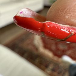 Tracy Nails - This is what it looked like after fixing